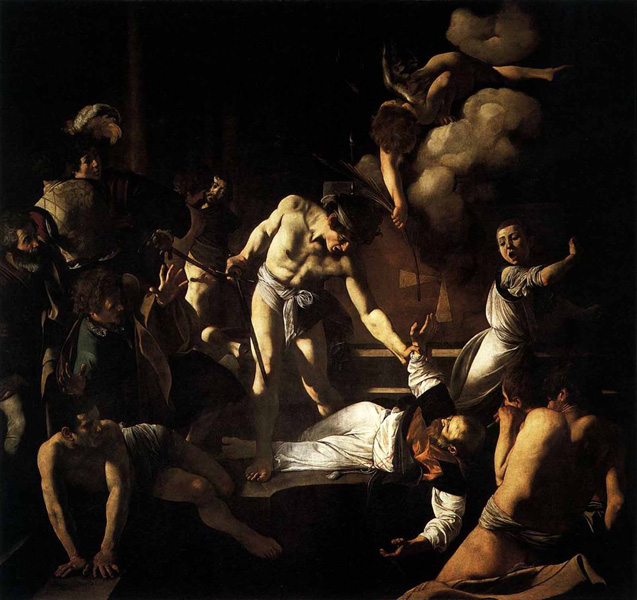Мученичество святого Матфея. Michelangelo M. da Caravaggio, 1599 — 1602 гг.