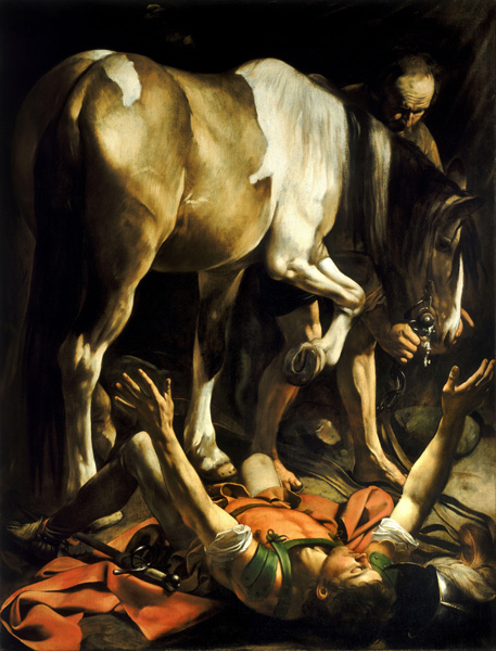 Обращение Савла. Michelangelo M. da Caravaggio, 1601 г.