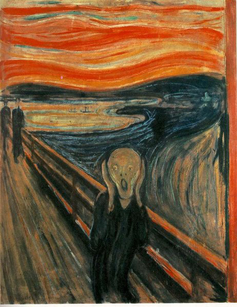 Крик. Edvard Munch, 1893 г.