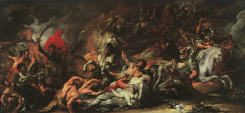 Смерть на бледной лошади (Death on a Pale Horse). Benjamin West, 1783 г.