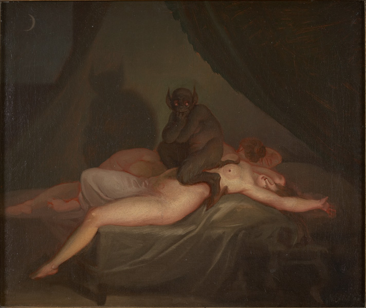Ночной кошмар. N.A. Abildgaard, 1800