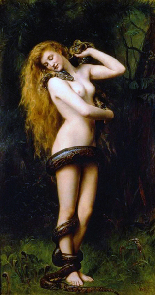 Лилит. John Collier, 1887