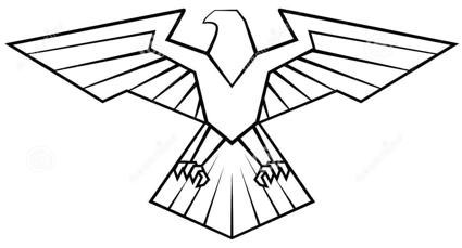 Символическое изображение сокола